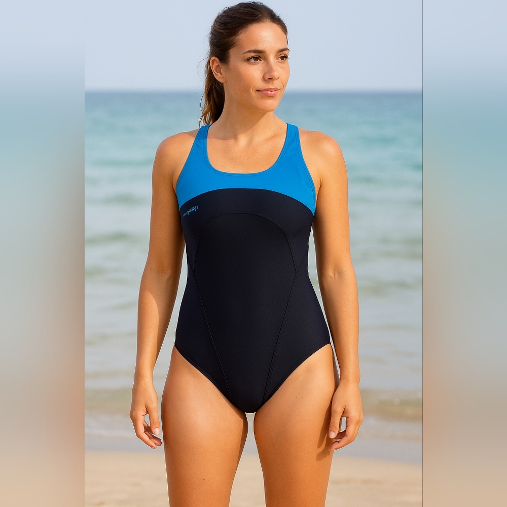 One piece swimsuit bathing suit S